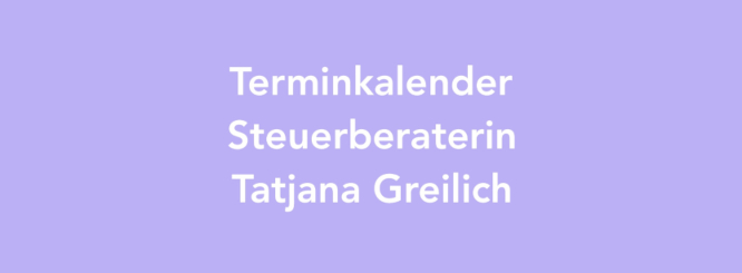 Terminkalender TG Terminkalender TG