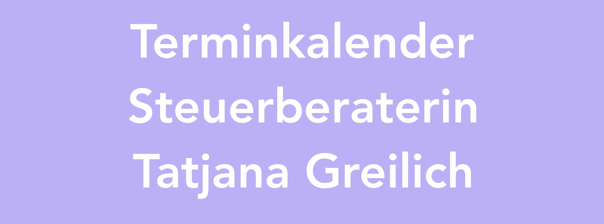 Terminkalender TG Terminkalender TG
